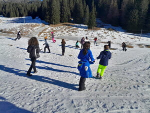 Ragazzi di 1C sulla neve ad Asiago