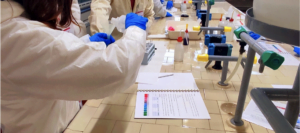 Foto del laboratorio di chimica presso l'Università di Padova 2