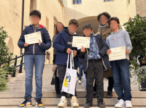 Foto premiazione degli alunni