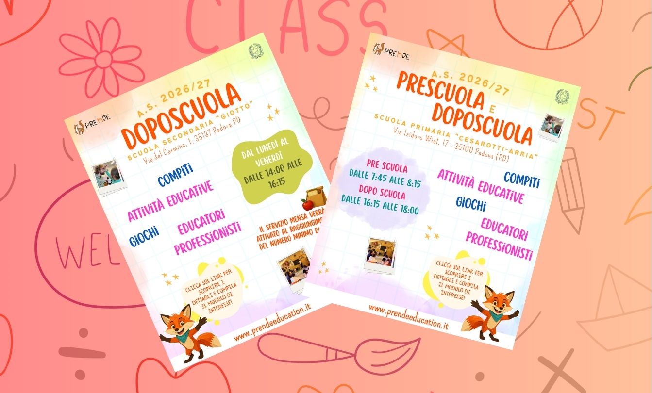 Prescuola e doposcuola 26/27